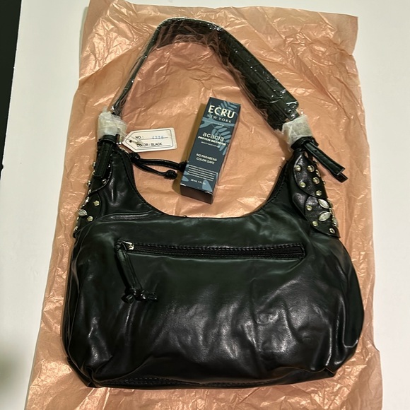 Boutique soft PU leather purse with a complementary gift of ECRU, New York NEW - Picture 1 of 5